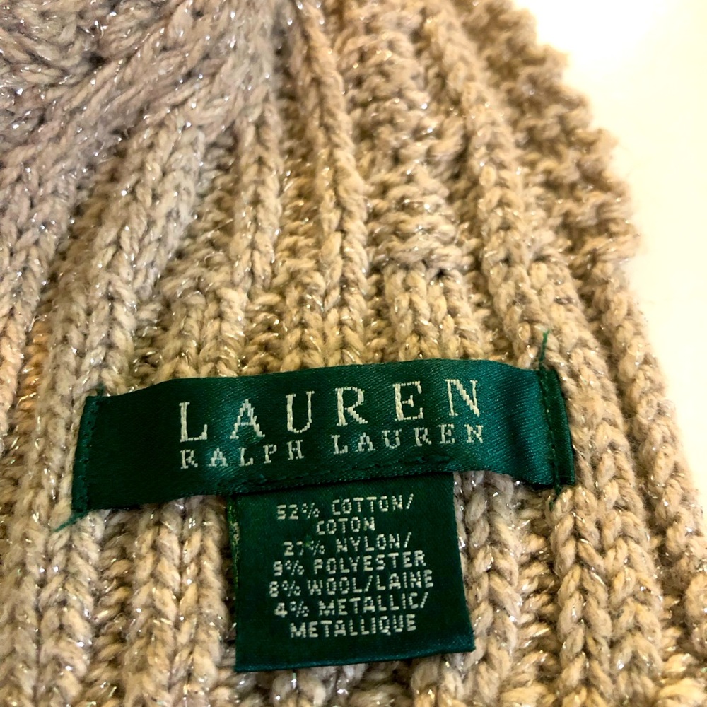 Ralph Lauren winter scarf